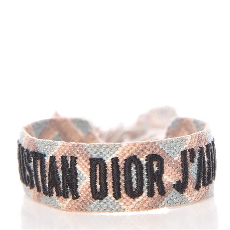 bracelet tissus dior|j'adior friendship bracelet.